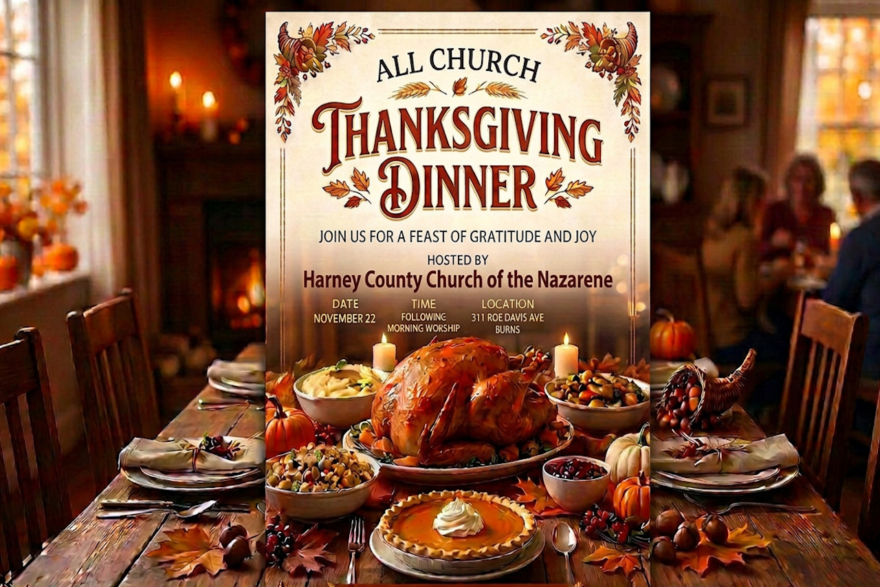 Harney County Church of the Nazarene Dinner