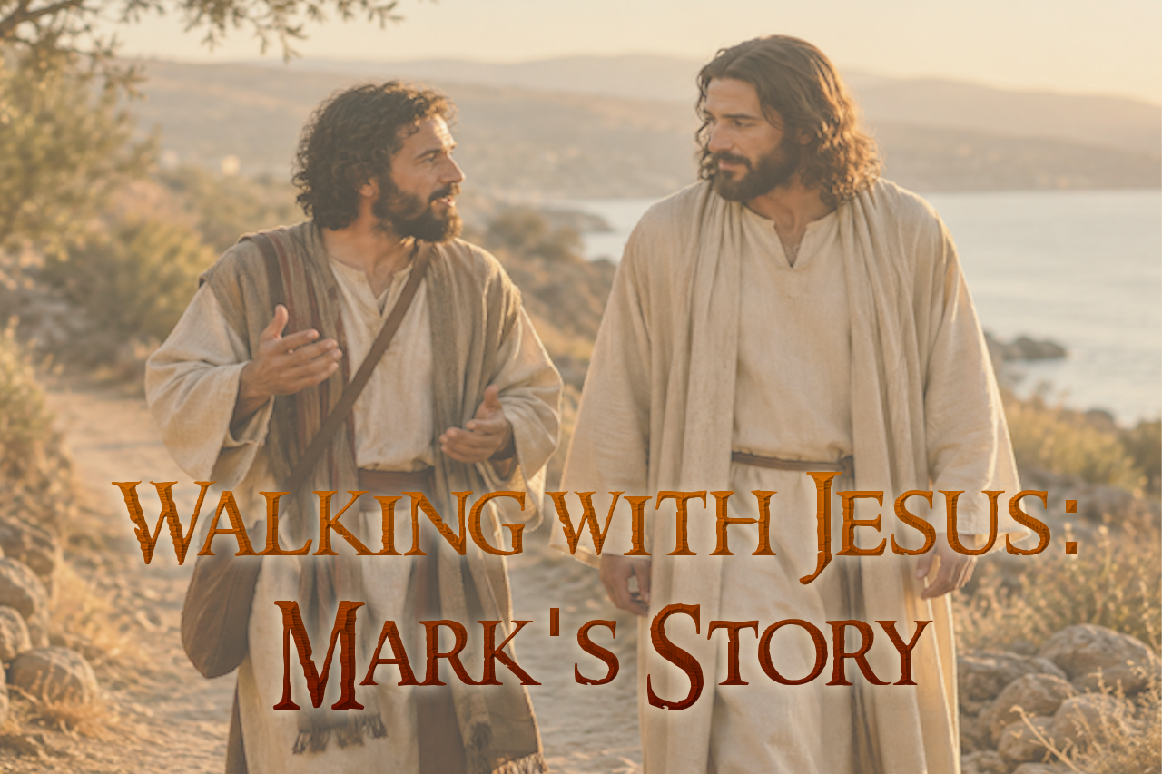 Current sermon series: Walking with Jesus: Marks' Story
